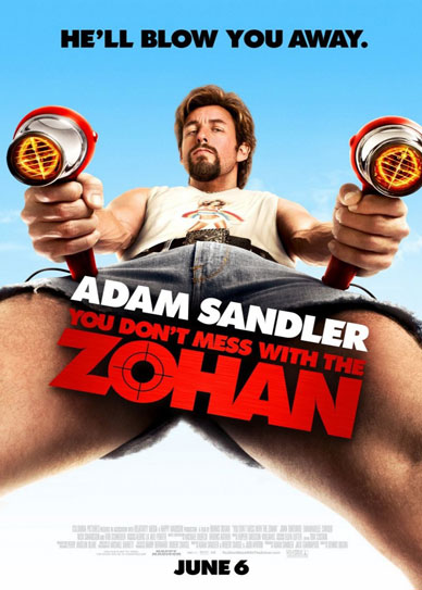 You Dont Mess with the Zohan (2008) 720p & 1080p BluRay Free Download ...