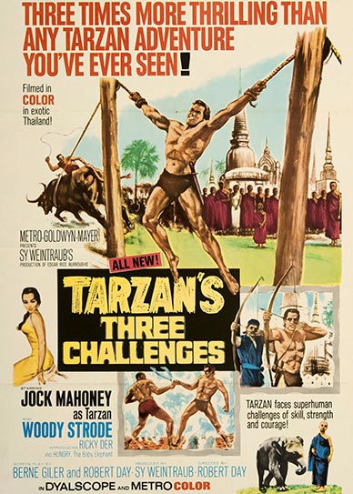 Tarzan’s Three Challenges