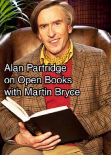 Alan Partridge on Open Books with Martin Bryce